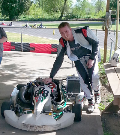 Shifter Kart racing at Pat's Acres